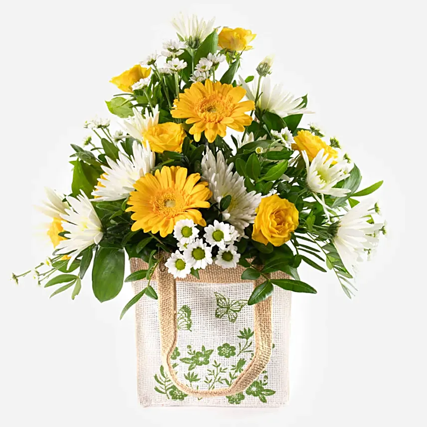 Lemon Drops Floral Arrangement