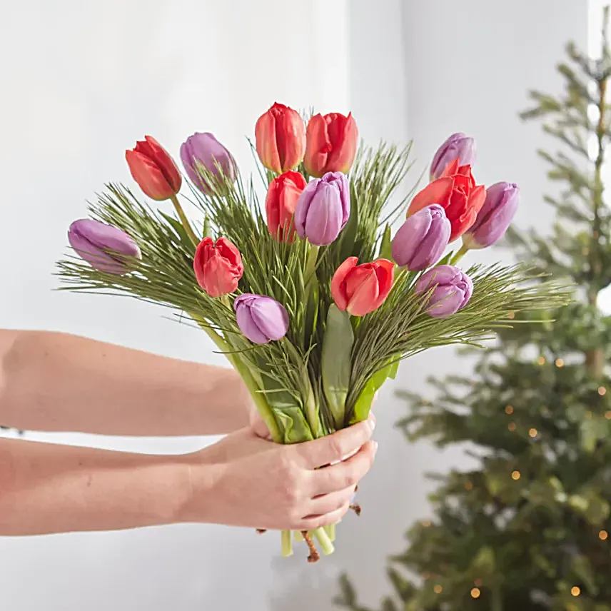 Letterbox Winter Tulips