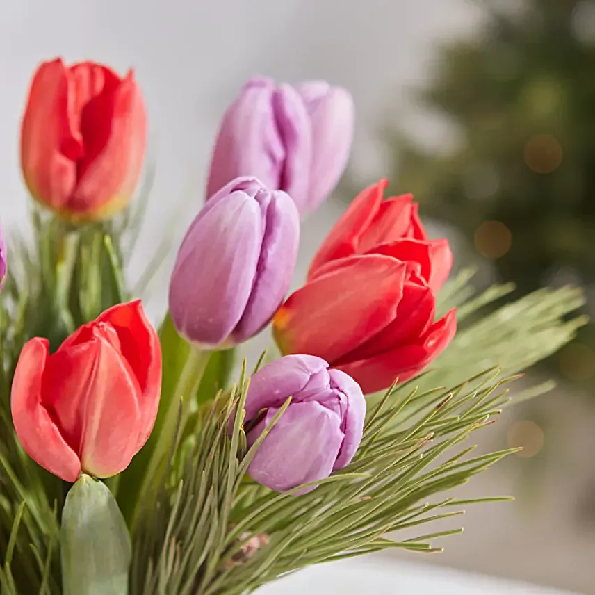 Letterbox Winter Tulips