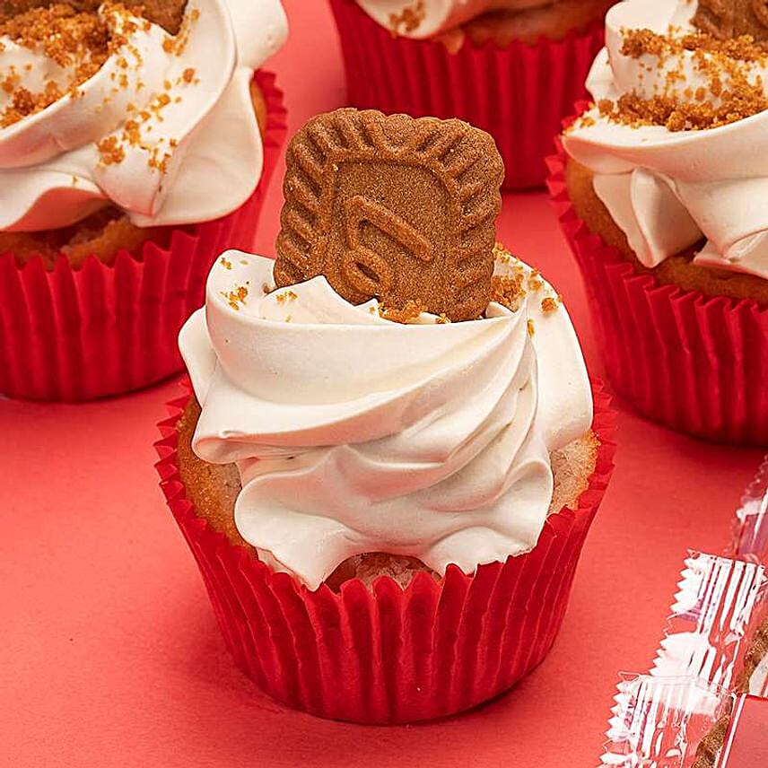 Lotus Biscoff Cupcakes