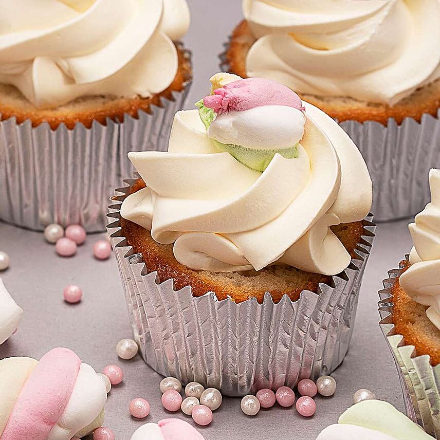 Marshmallow Cupcakes