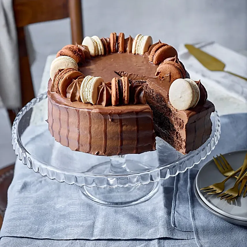 Triple Chocolate Delight Gateau