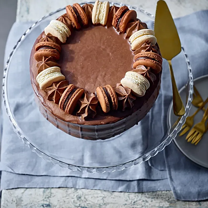 Triple Chocolate Delight Gateau