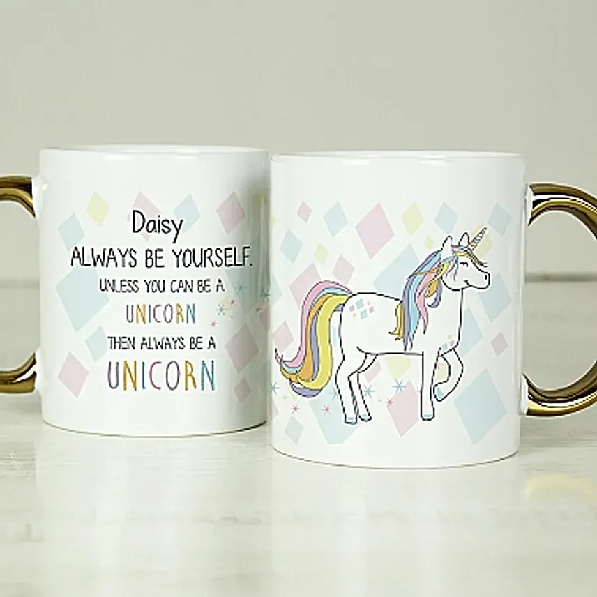 Personalised Always Be A Unicorn Mug