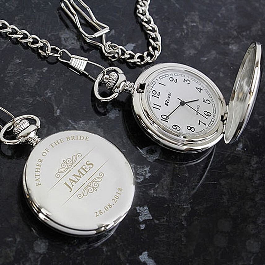 Personalised Classic Pocket Fob Watch