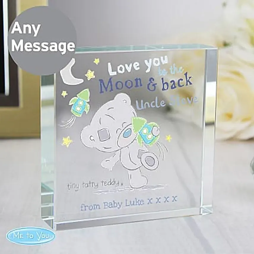 Personalised Large Crystal Token