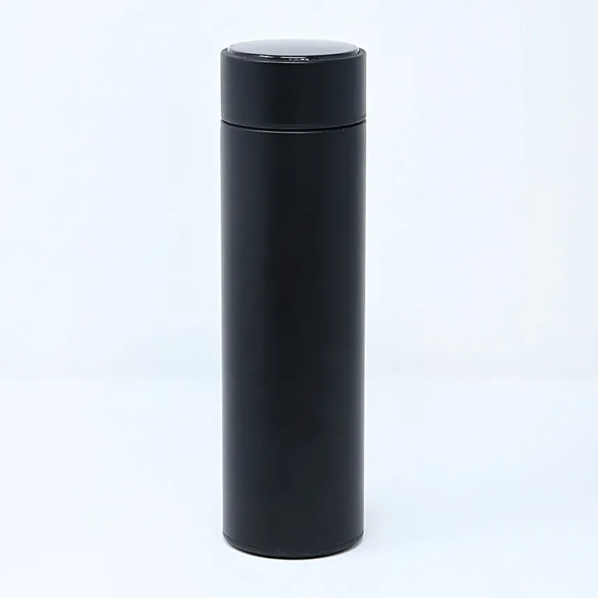 Personalised LED Temp Bottle For Dad