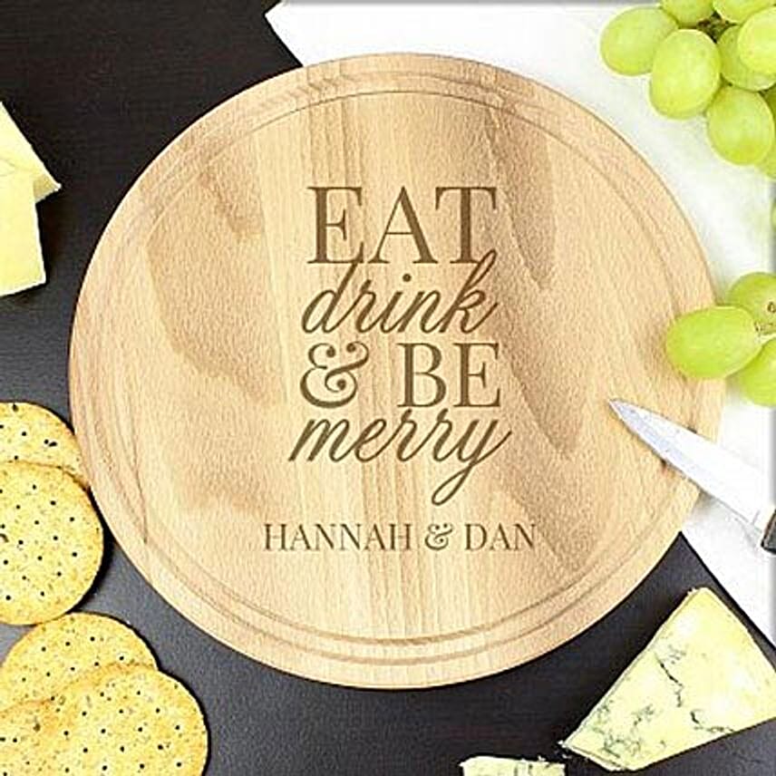 Personalized Chopping Board For Christmas