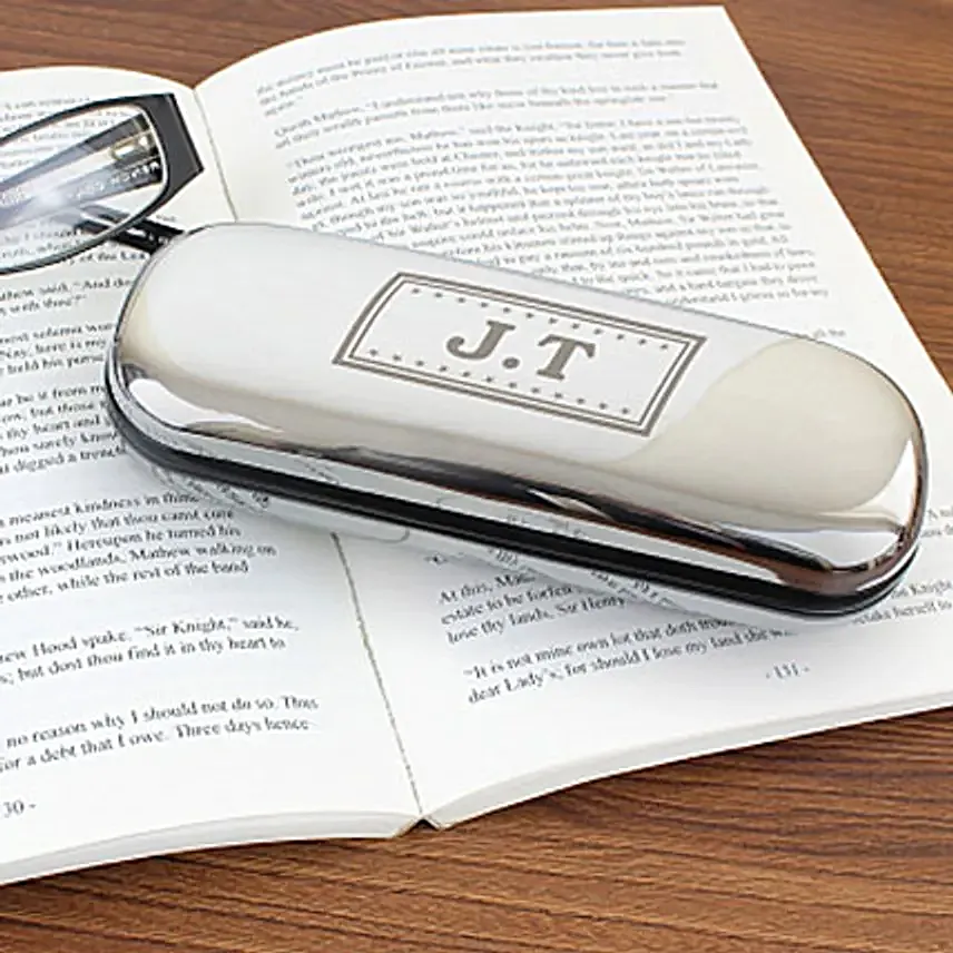 Personalized Monogram Glasses Case