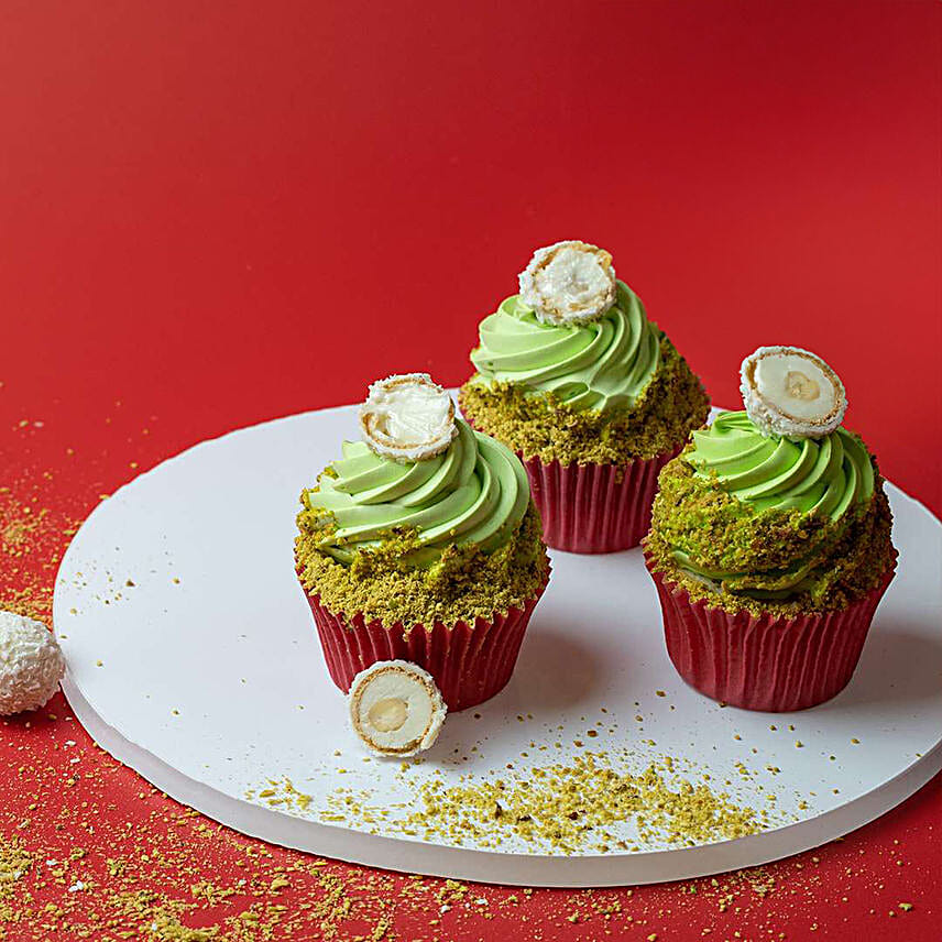 Pistachio Cupcakes