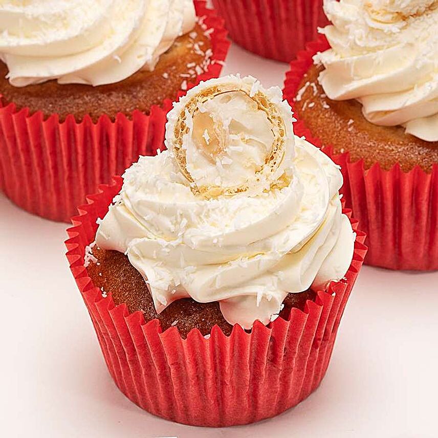 Raffaello Choco Cupcakes