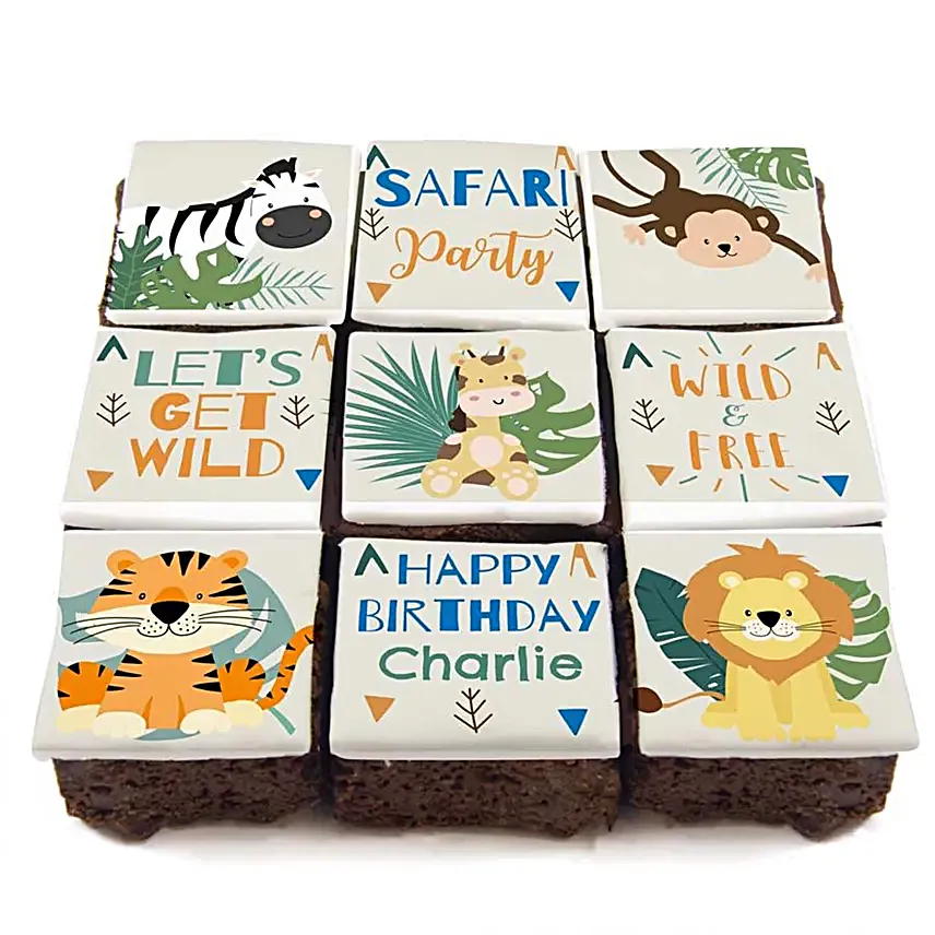 Safari Brownies 9 Pcs