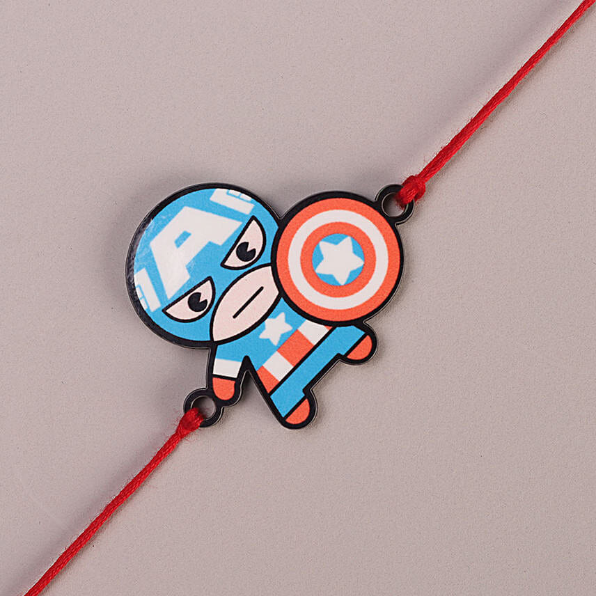 Sneh Captain America Rakhi N Healthy Nuts