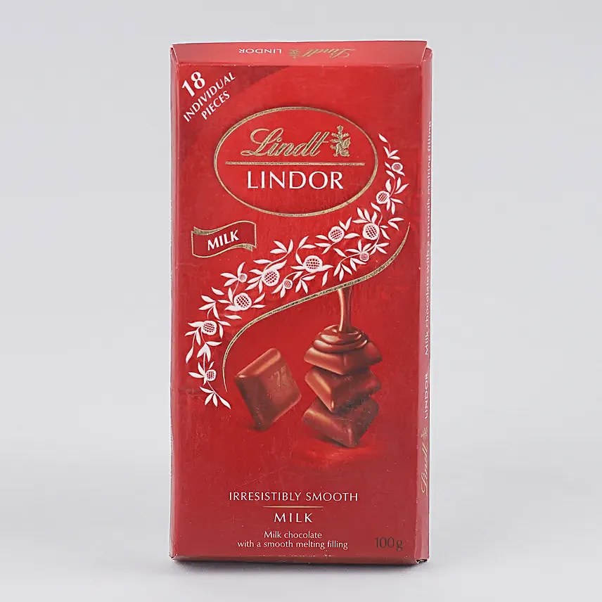 Sneh Om Engraved Rakhi N Lindt Lindor Bar