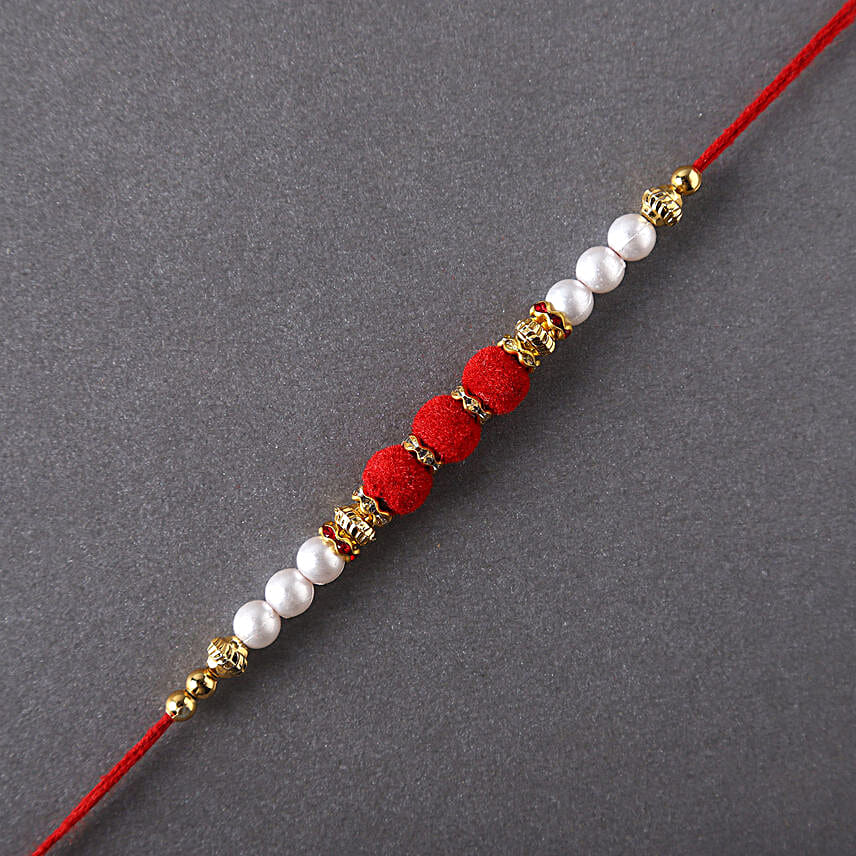Sneh Pretty Rakhi With Soan Papdi & Ferrero Rocher