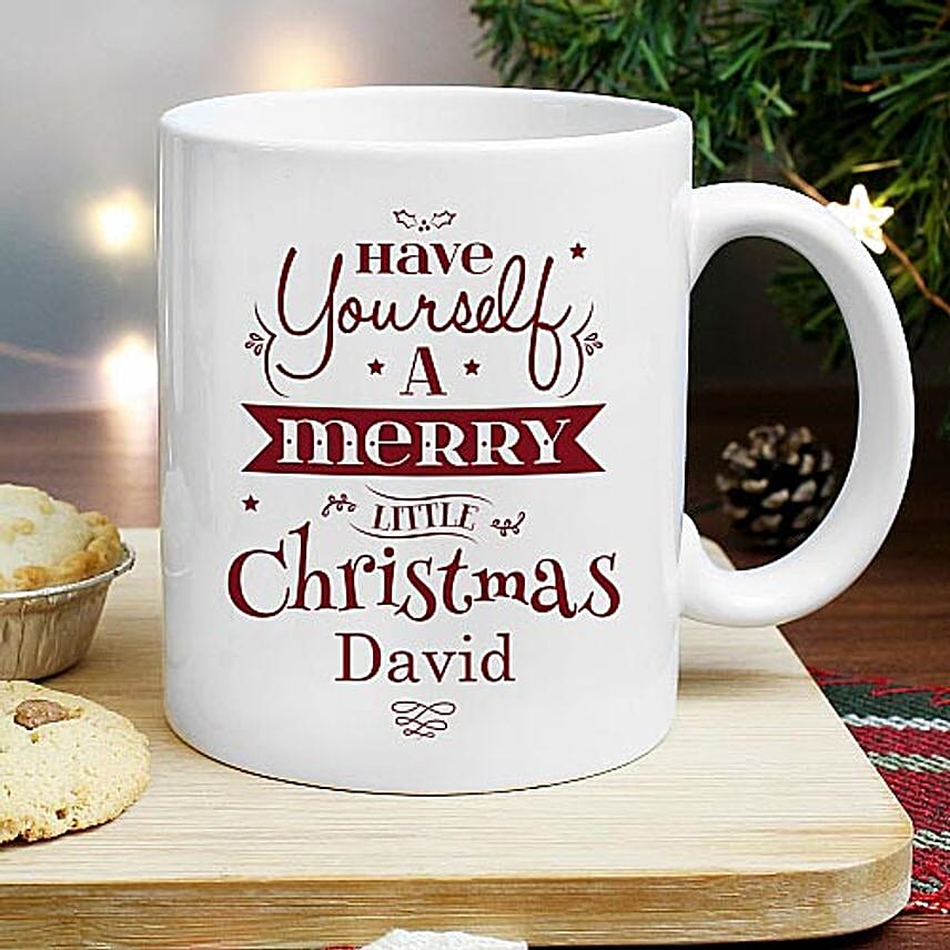 Special Personalized Merry Christmas Mug
