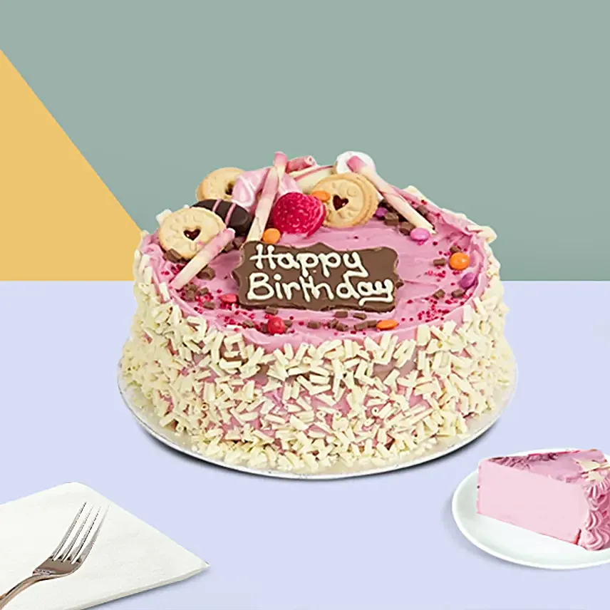 Strawberry and White Chocolate Cake
