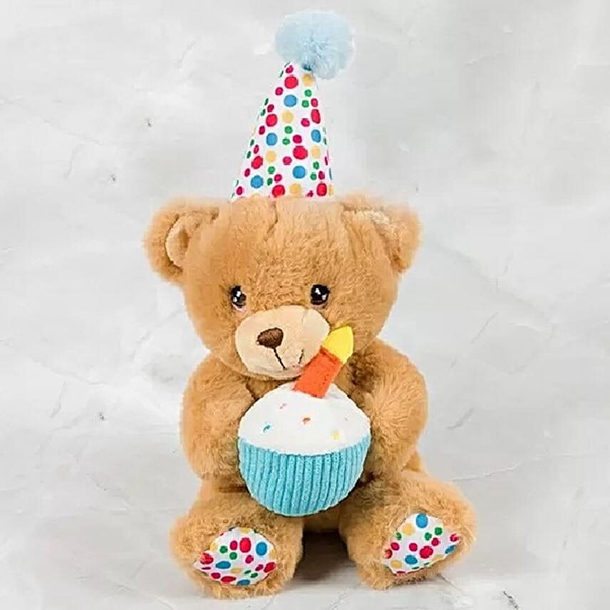 Teddy and Strawberry Cake