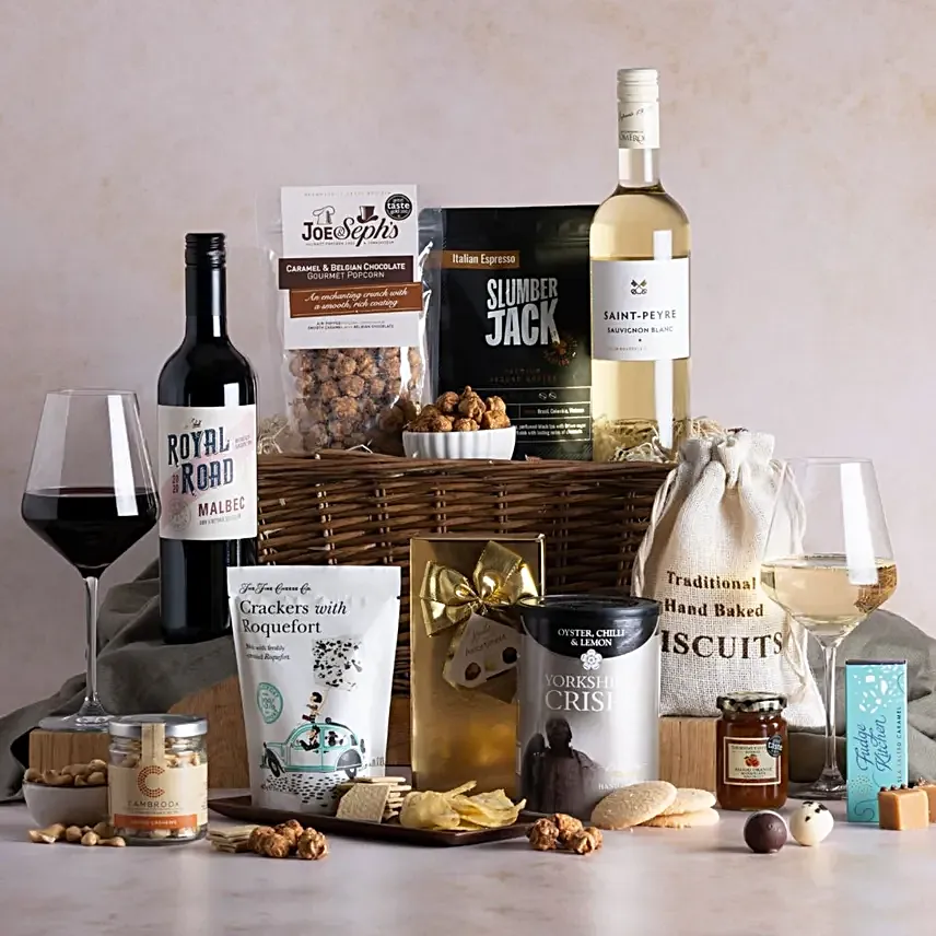Wine And Snack Lover Gift Set