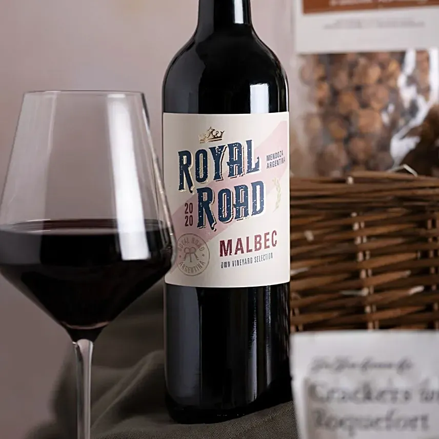 Wine And Snack Lover Gift Set