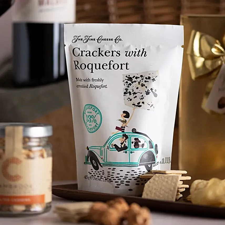 Wine And Snack Lover Gift Set