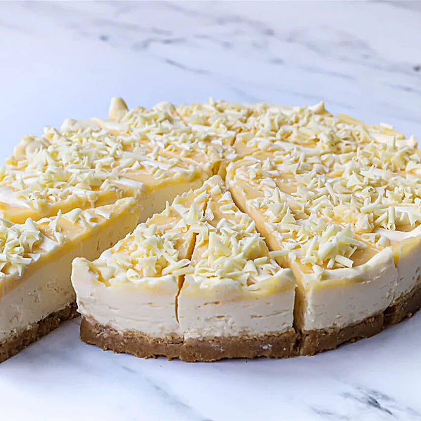 Zesty Lemon N Mascarpone Cheesecake