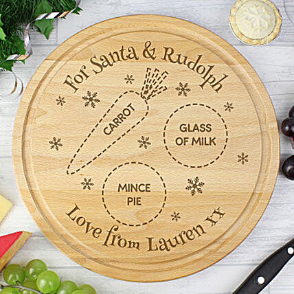 Christmas Special Personalized Chopping Board