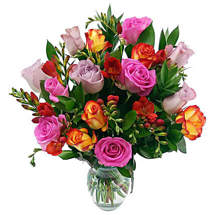 Daydream Delight Bunch Of Roses:Send Roses to UK