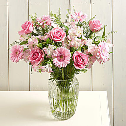 Impressive Pink Pearls Bouquet