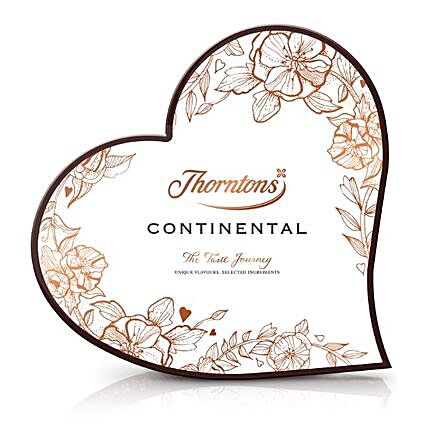 Continental Heart Chocolates Box