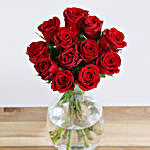 A Dozen Valentines Red Roses