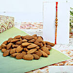 Almond nuts with Sandal Rakhi