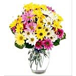 Vivid Colour Chrysanthemums Bouquet