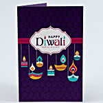 Kaju Katli With Diwali Card