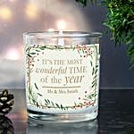 Personalised Beautiful Scented Jar Candle