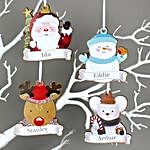 Personalised Christmas Frame Decorations