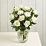 Purest White Roses