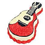 Guitar Fresh Cream Cake