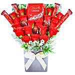 Valentines Lindt Lindor Chocolate Bouquet