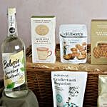 Non Alcoholic Gin And Tasty Munchies Hamper