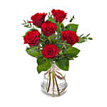 Lovely Red Roses Bouquet