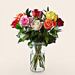 Vibrant Mixed Roses