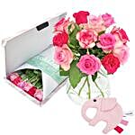 Its A Girl Letter Box Gift