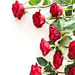 Red Roses Letter Box Bouquet