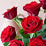Red Roses Letter Box Bouquet