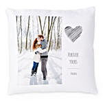 Personalised Scribbled Heart Cushion