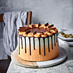 Yummy Chocolate Orange Ombre Cake