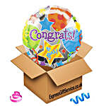 Congrats Colourful Balloon