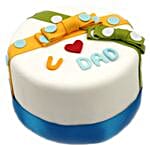 Love U Dad Polka Dots Chocolate Cake 1 Kg