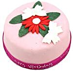 Birthday Butterfly Floral Chocolate Cake 1 Kg